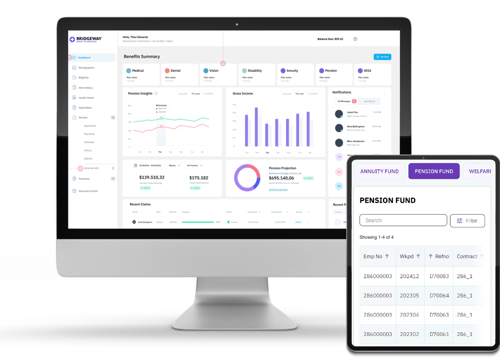 MemberView Promo Screen Shots